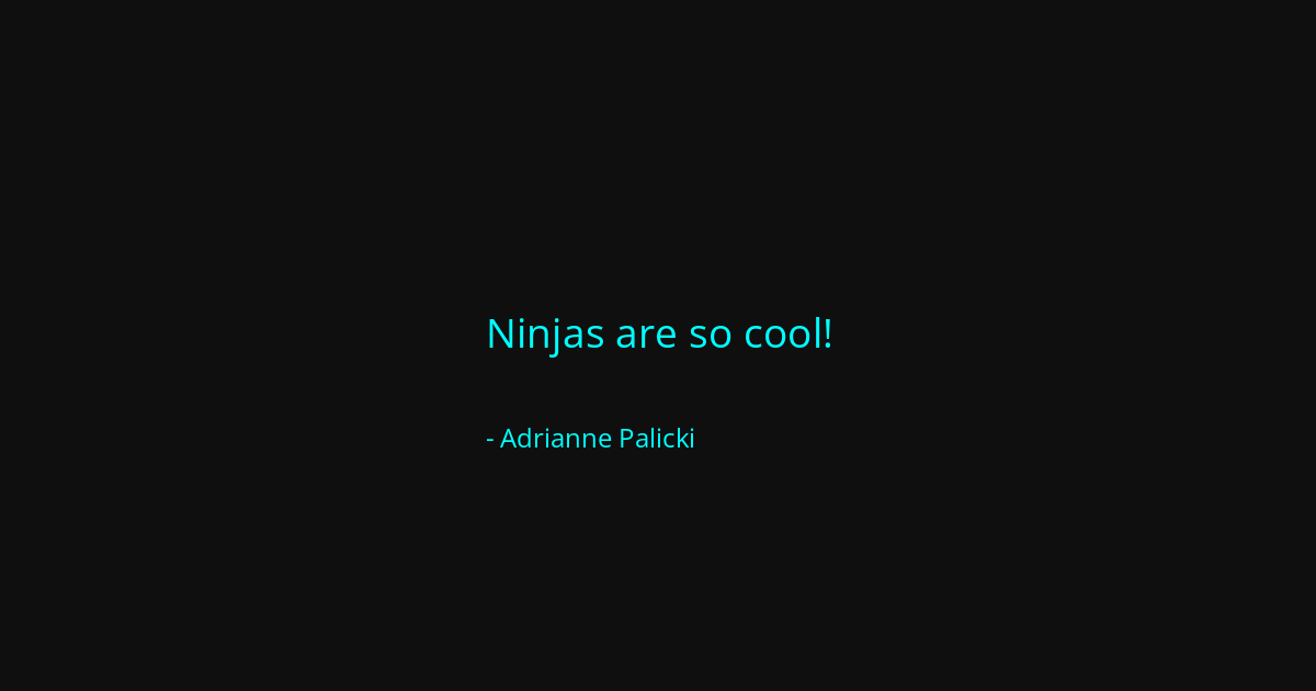 Quote by Adrianne Palicki