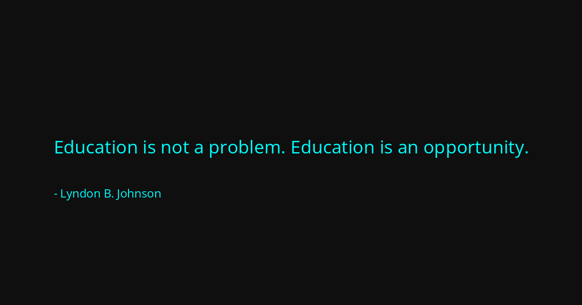 Quote by Lyndon B. Johnson