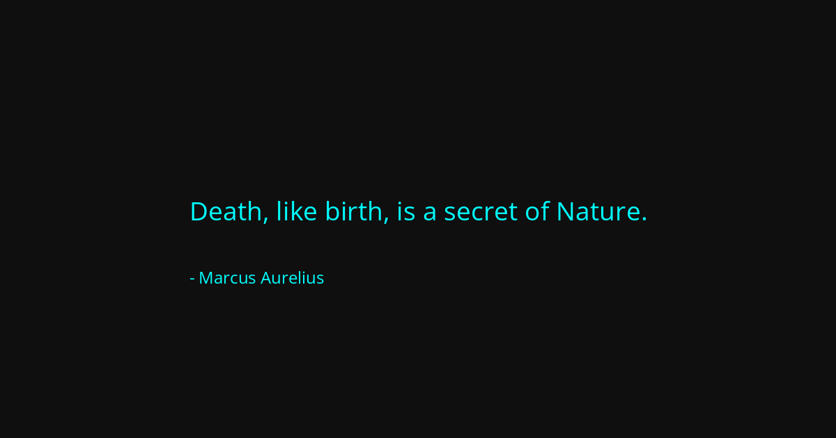 Quote by Marcus Aurelius