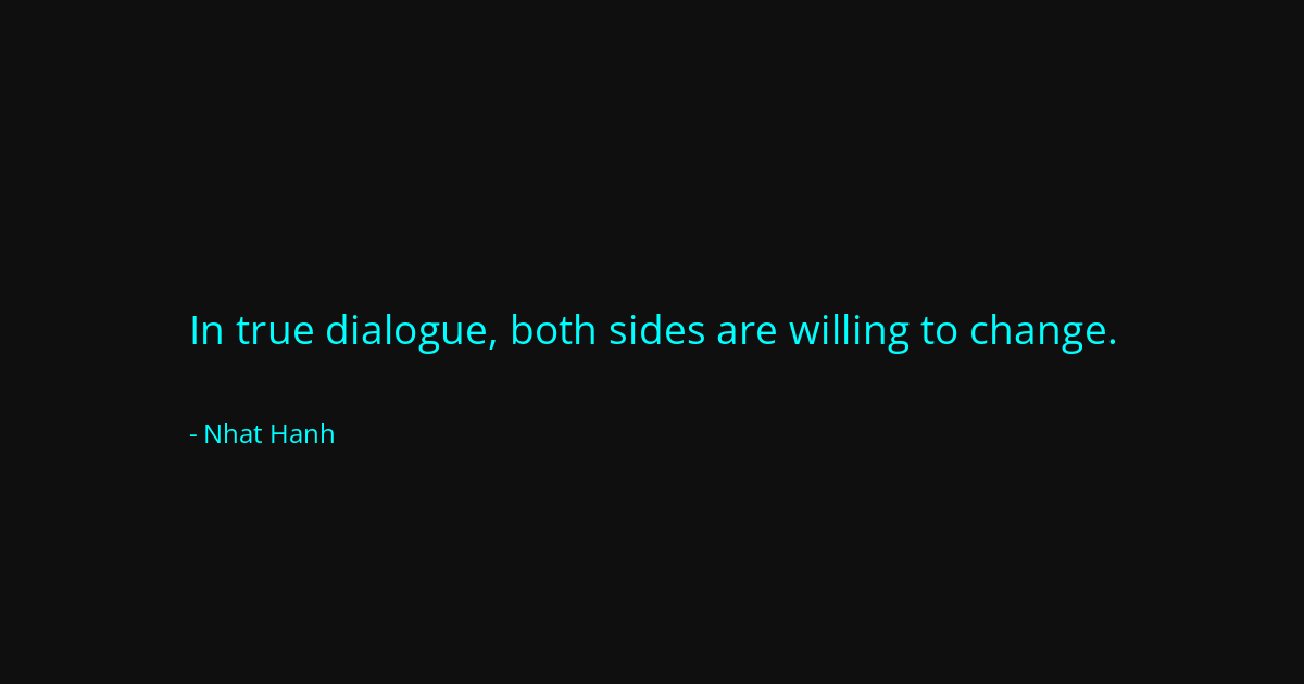 Quote by Nhat Hanh