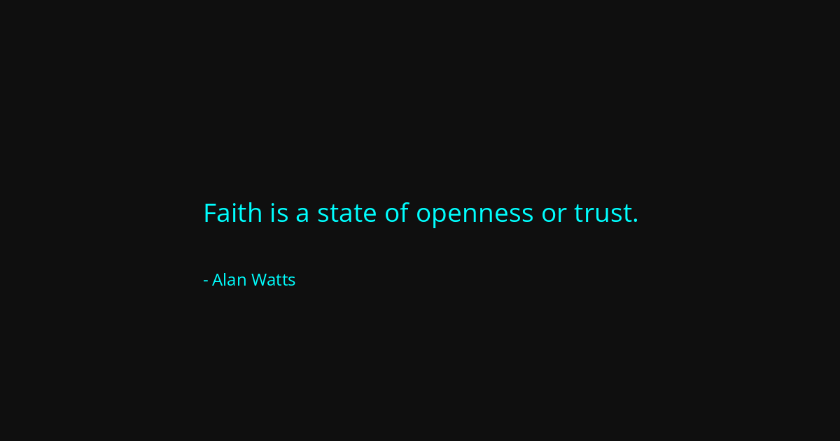 Quote by Alan Watts
