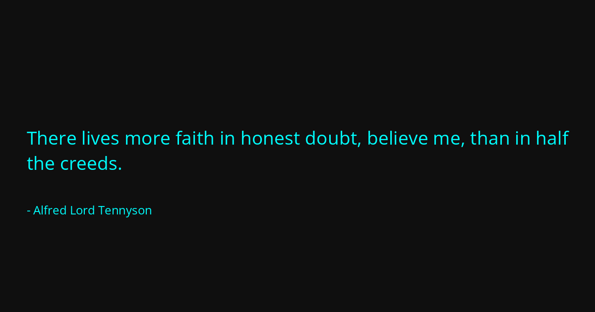 Quote by Alfred Lord Tennyson