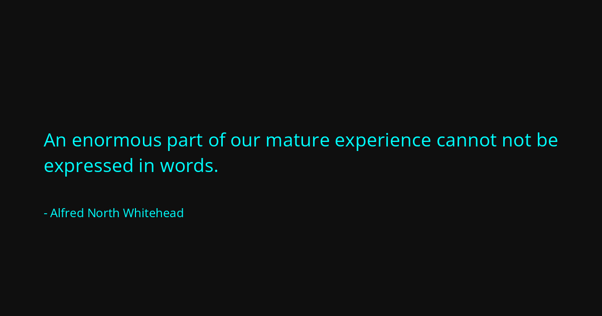 Quote by Alfred North Whitehead