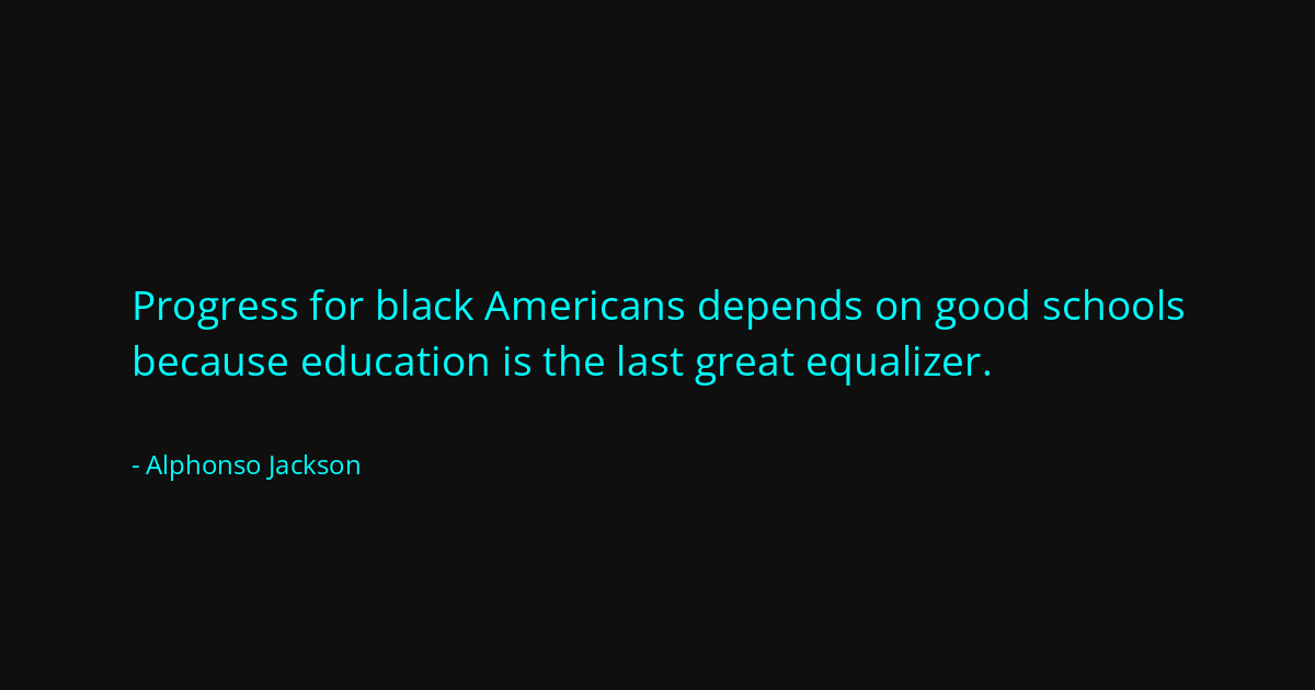 Quote by Alphonso Jackson