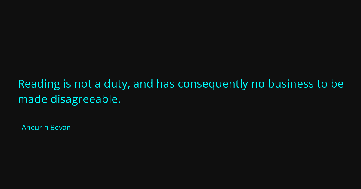 Quote by Aneurin Bevan