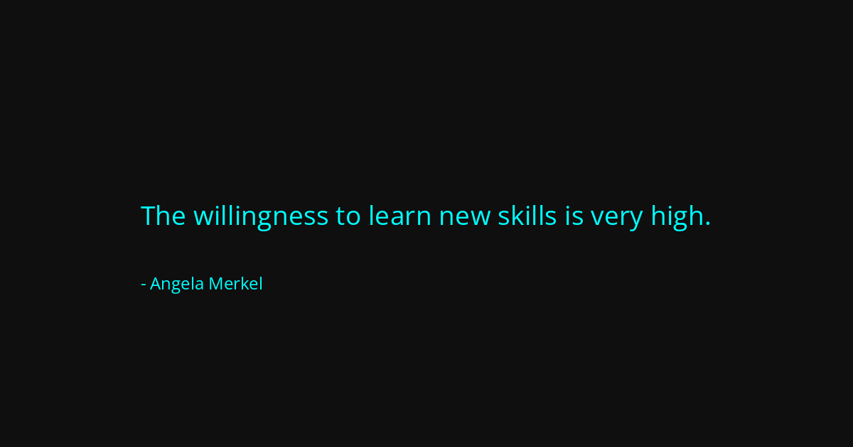 Quote by Angela Merkel