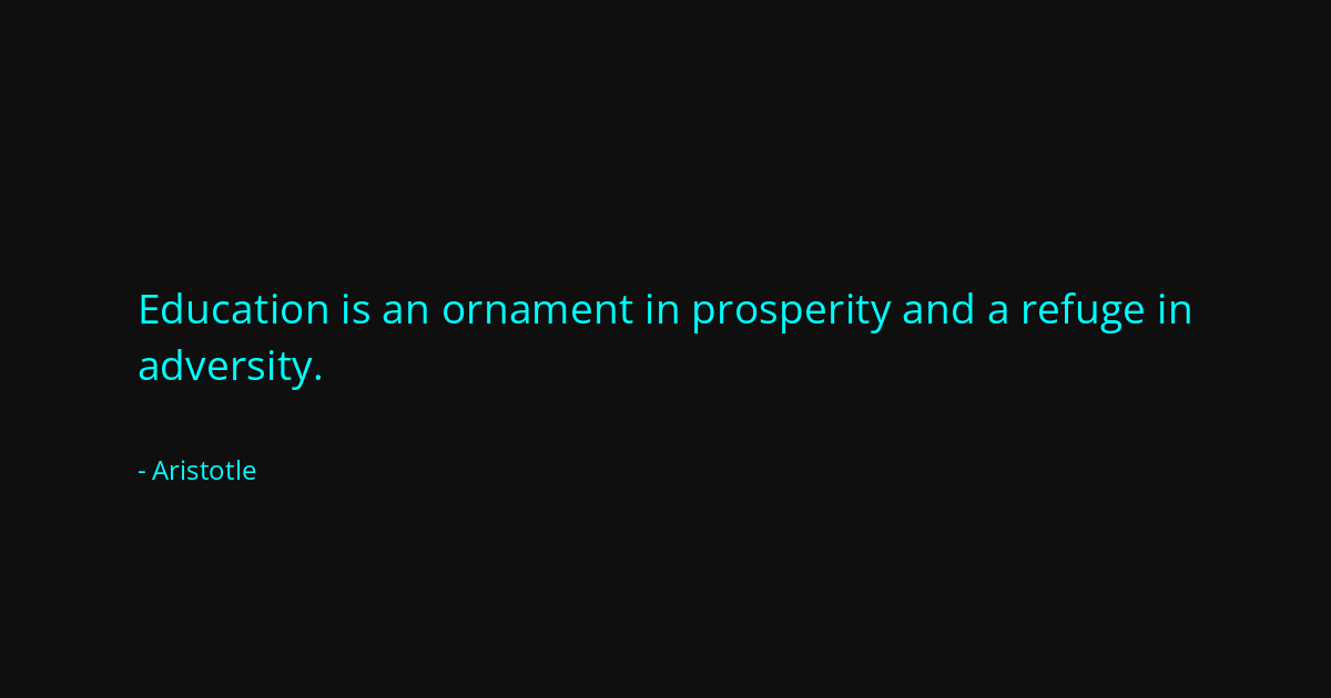 Quote by Aristotle