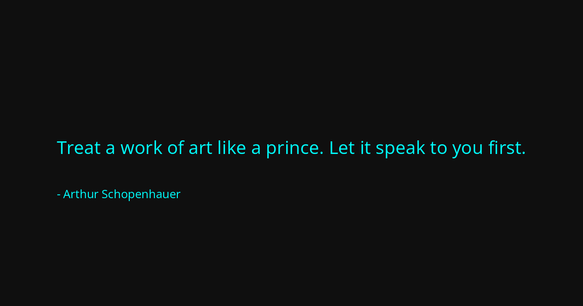 Quote by Arthur Schopenhauer