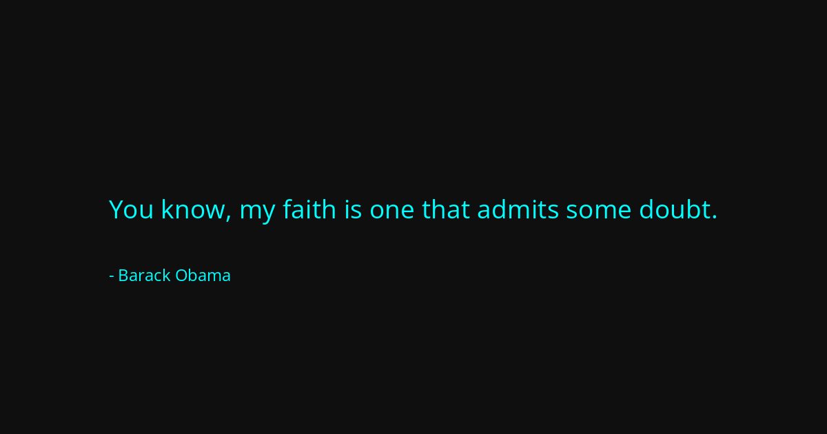 Quote by Barack Obama