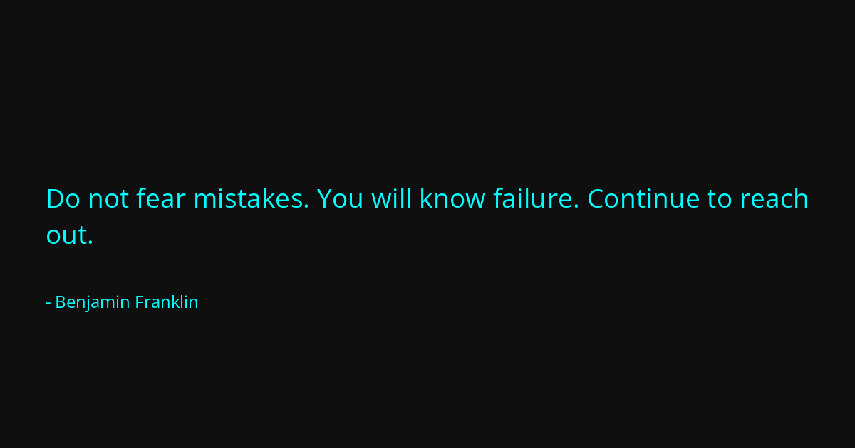 Quote by Benjamin Franklin