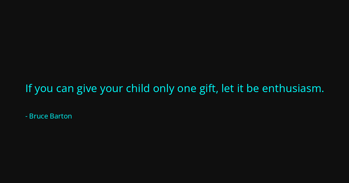 Quote by Bruce Barton