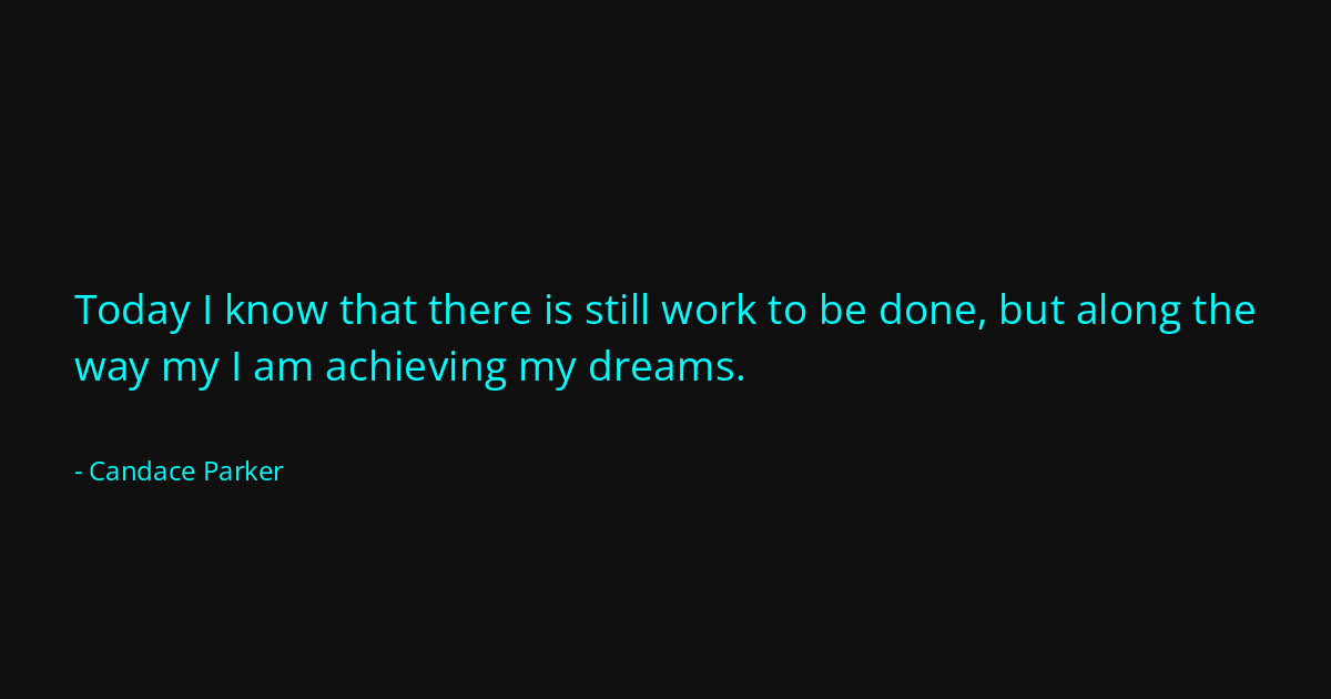 Quote by Candace Parker