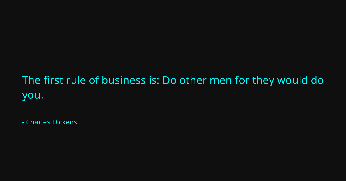 Quote by Charles Dickens