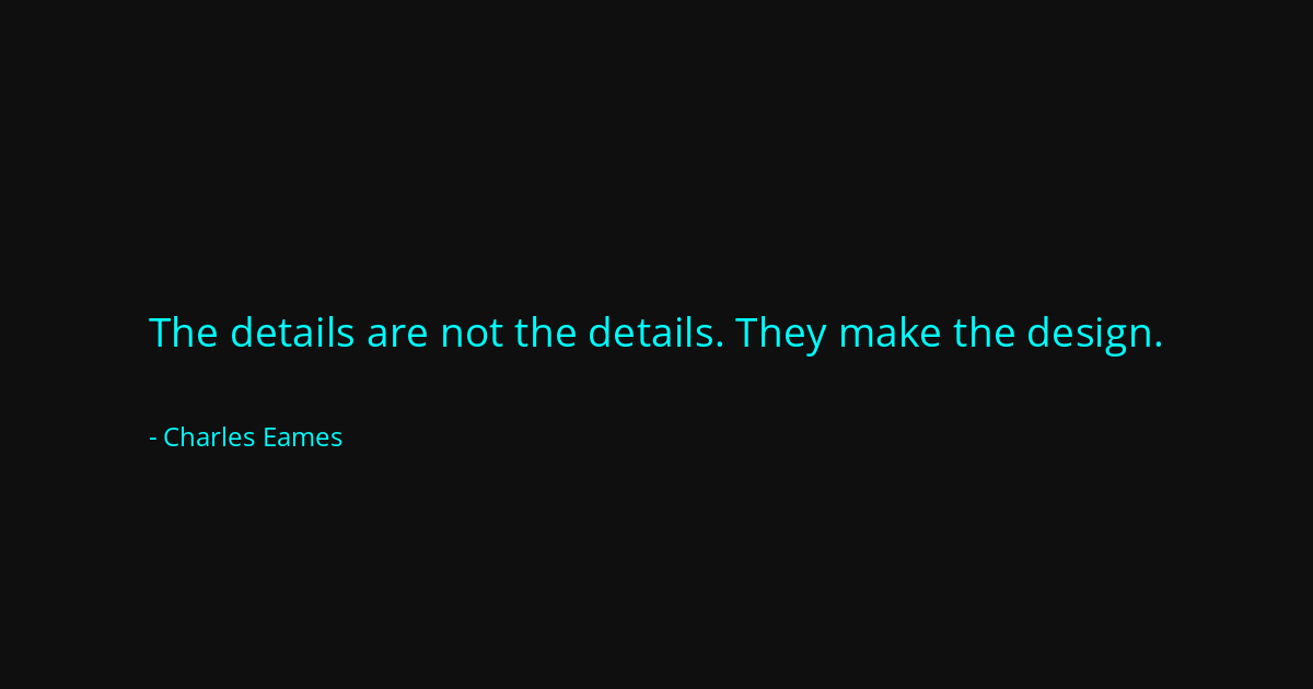 Quote by Charles Eames