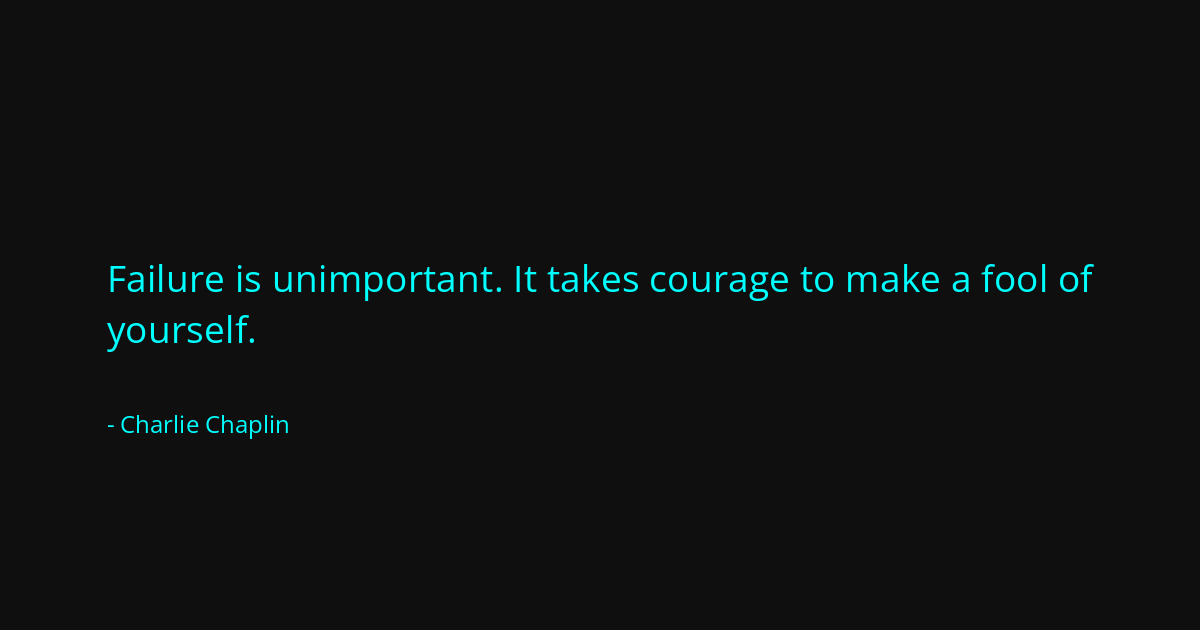 Quote by Charlie Chaplin