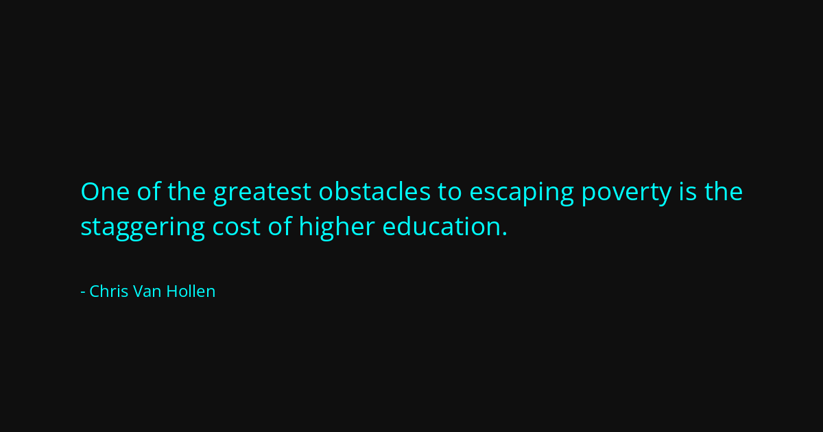 Quote by Chris Van Hollen