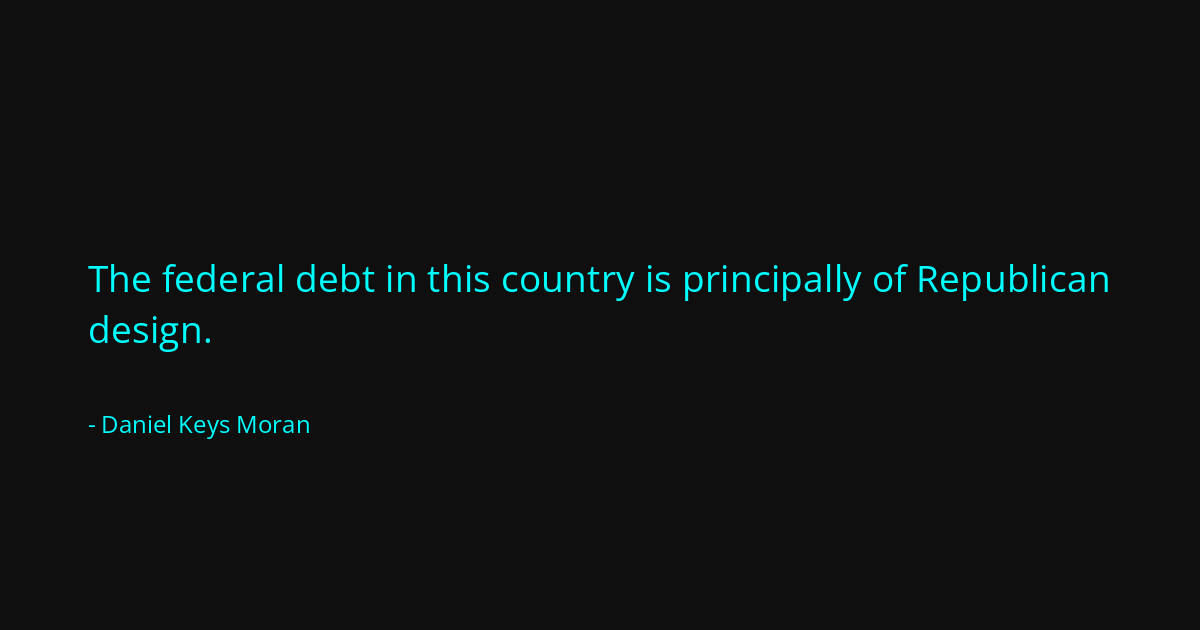 Quote by Daniel Keys Moran