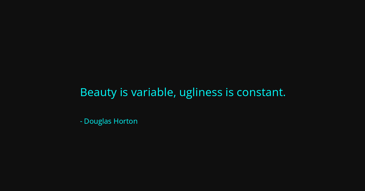 Quote by Douglas Horton