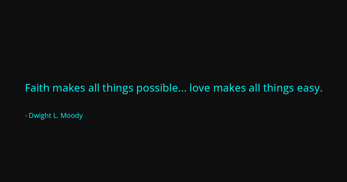 Quote by Dwight L. Moody