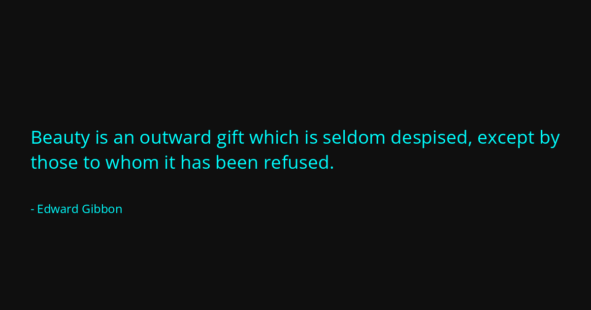 Quote by Edward Gibbon