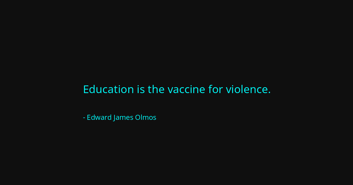 Quote by Edward James Olmos
