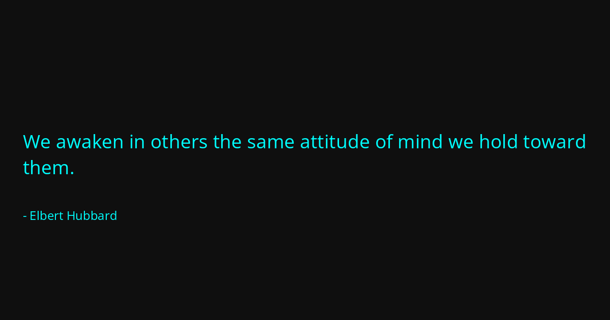 Quote by Elbert Hubbard