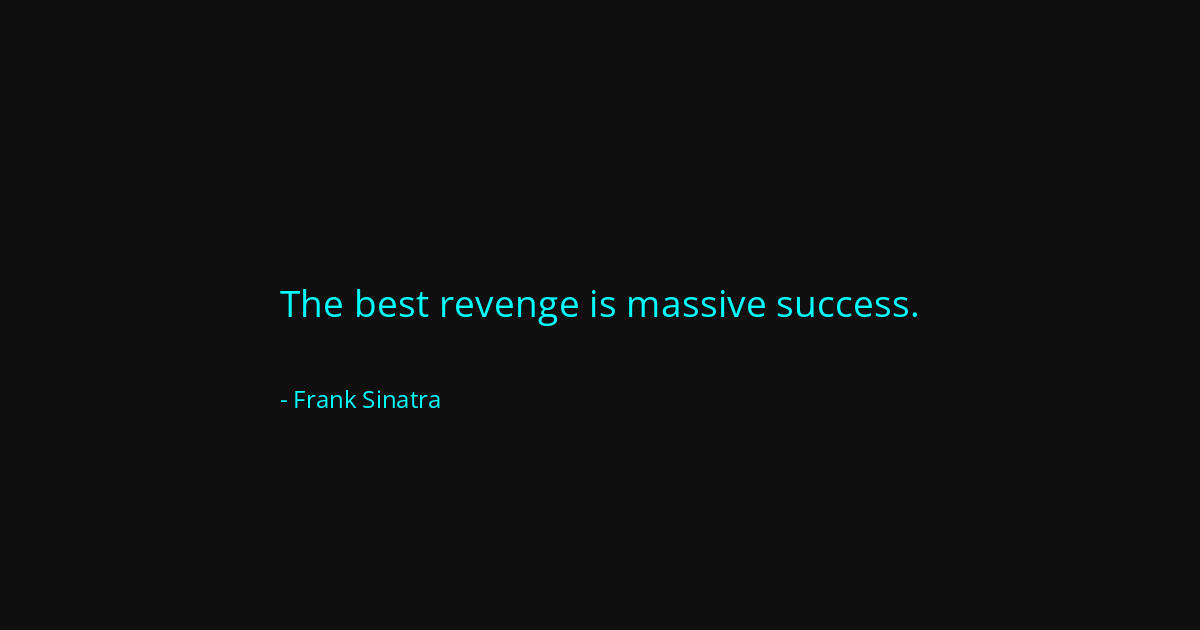 Quote by Frank Sinatra