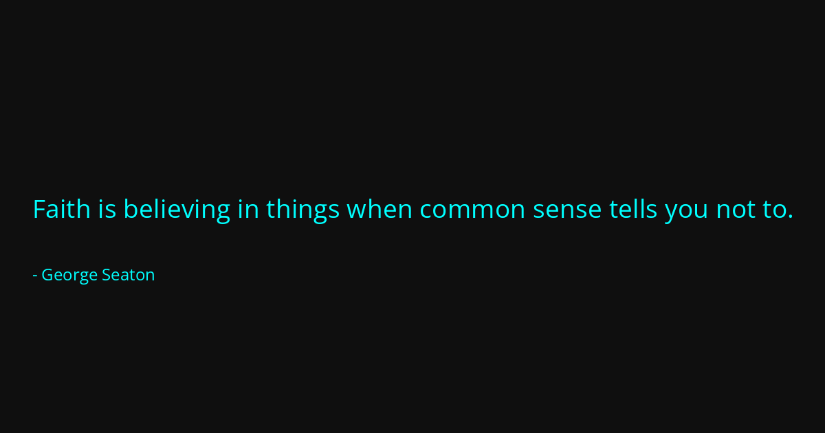 Quote by George Seaton