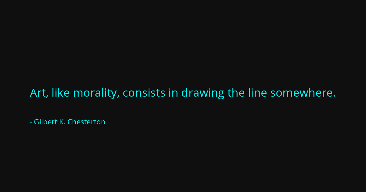 Quote by Gilbert K. Chesterton