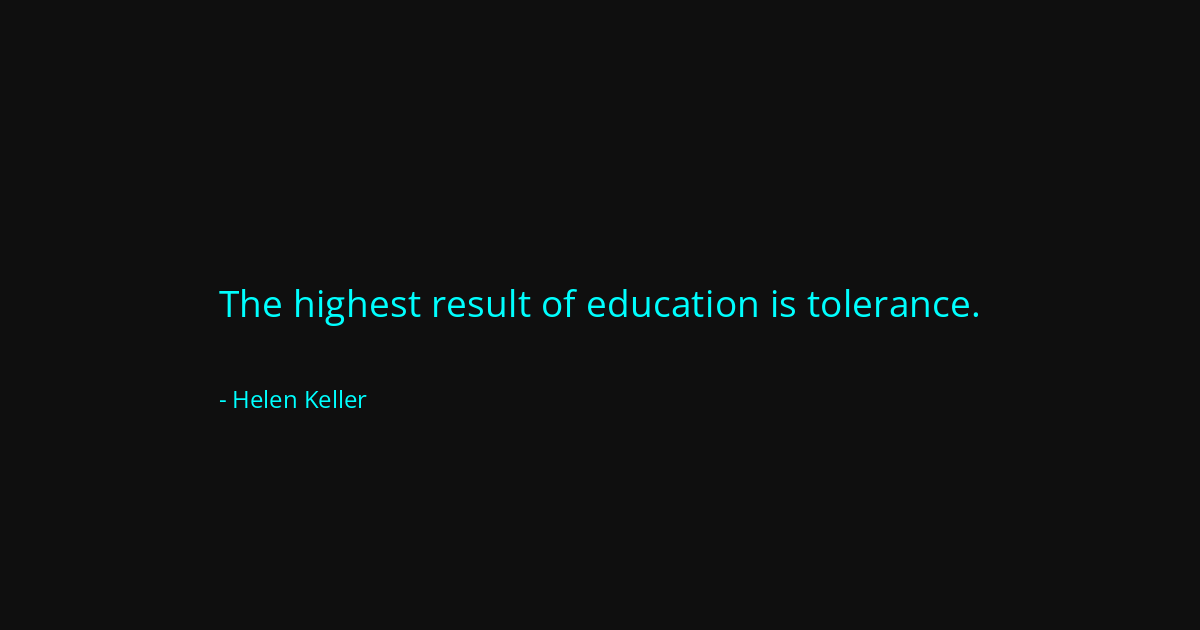 Quote by Helen Keller