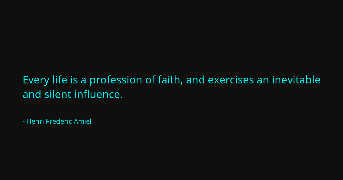 Quote by Henri Frederic Amiel