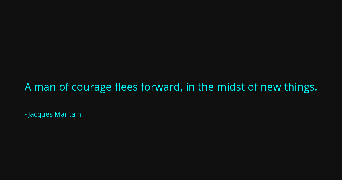 Quote by Jacques Maritain