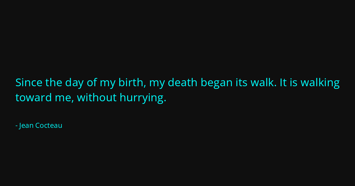 Quote by Jean Cocteau