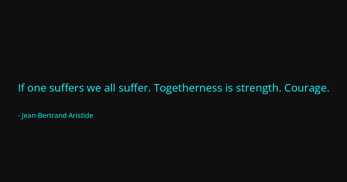 Quote by Jean-Bertrand Aristide