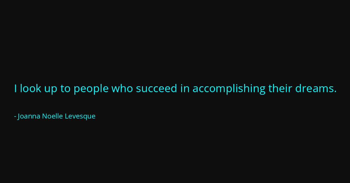 Quote by Joanna Noelle Levesque