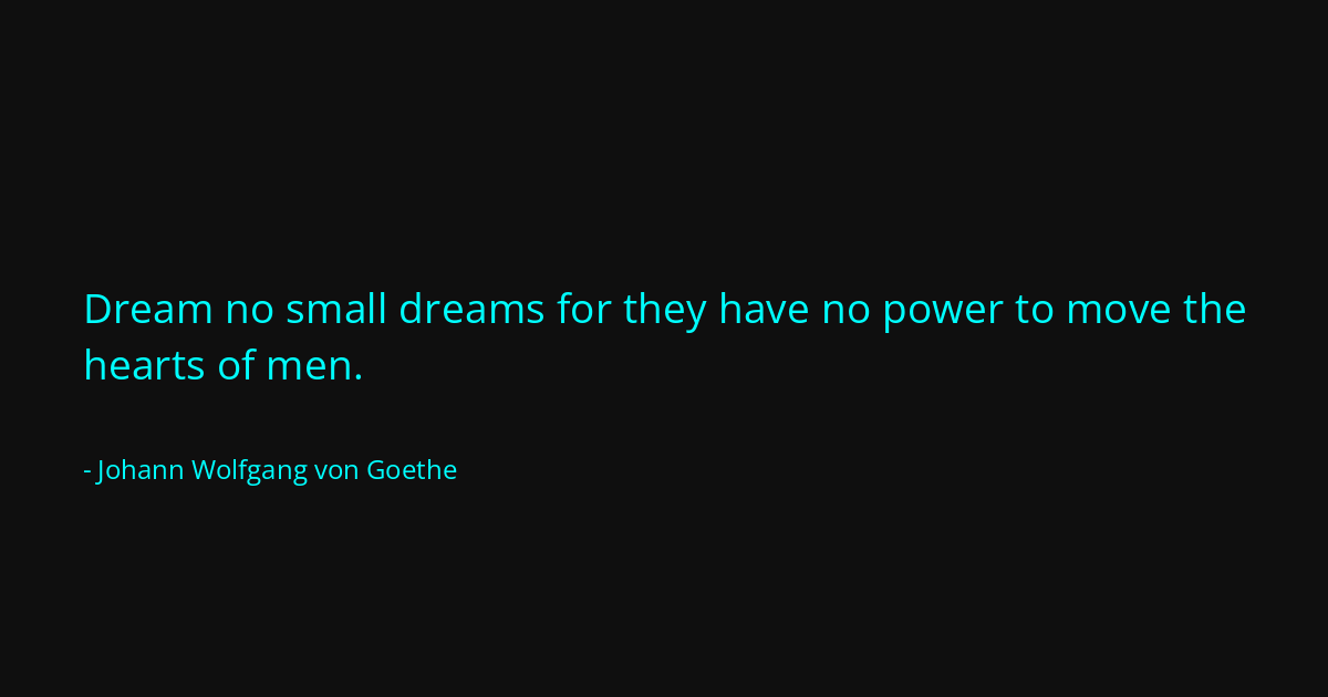 Quote by Johann Wolfgang von Goethe