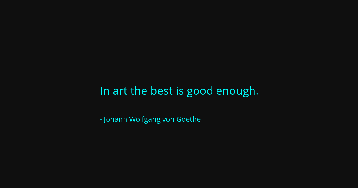 Quote by Johann Wolfgang von Goethe