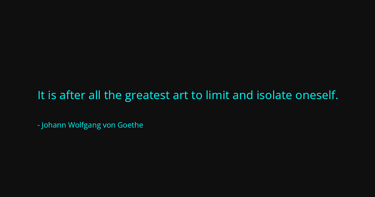 Quote by Johann Wolfgang von Goethe
