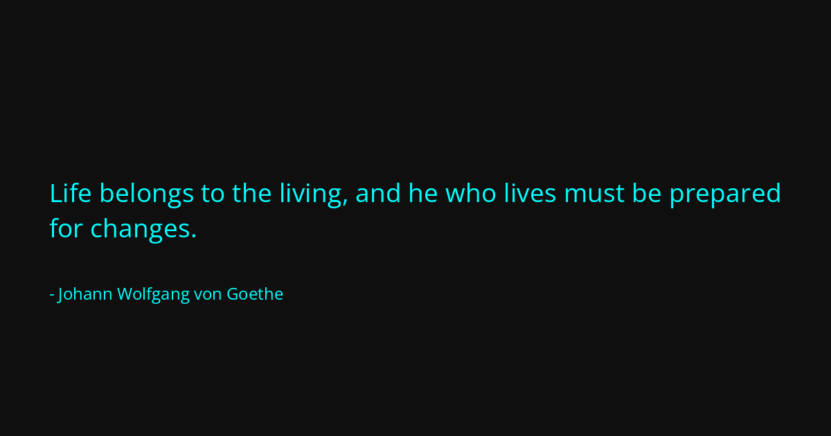 Quote by Johann Wolfgang von Goethe