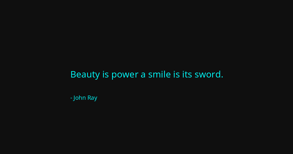 Quote by John Ray