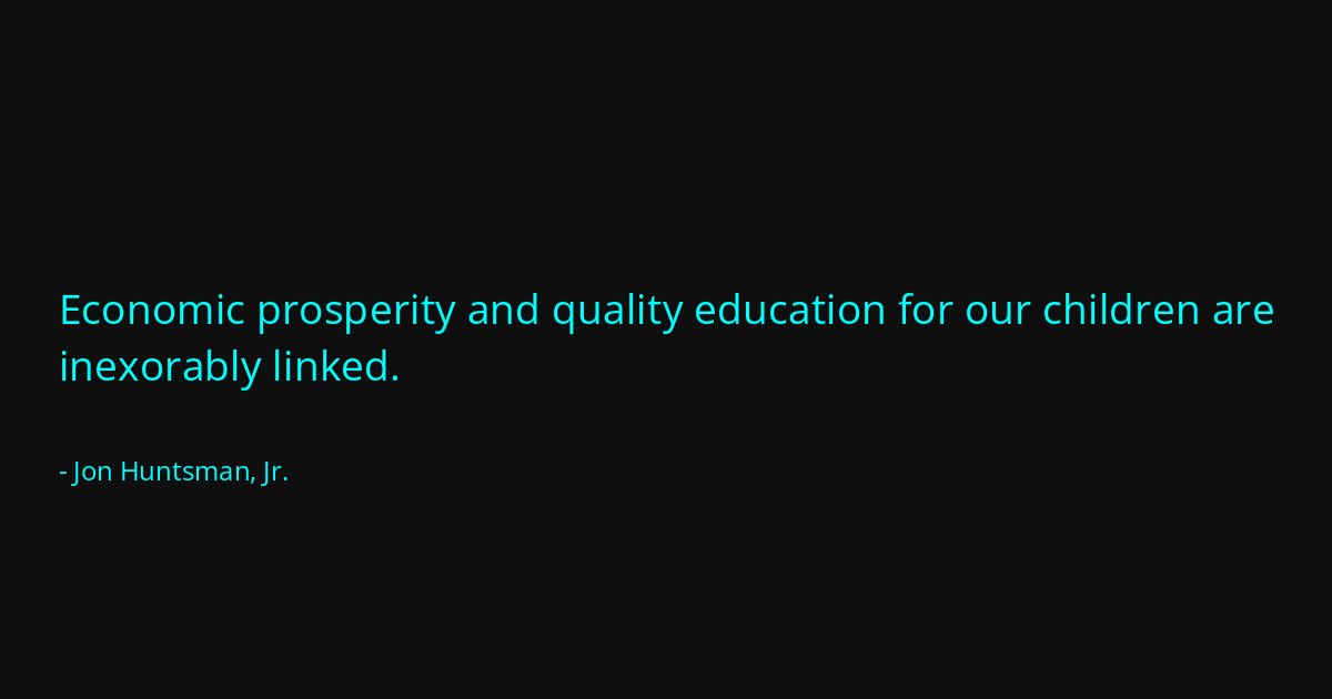 Quote by Jon Huntsman, Jr.