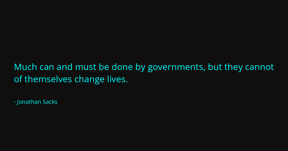 Quote by Jonathan Sacks