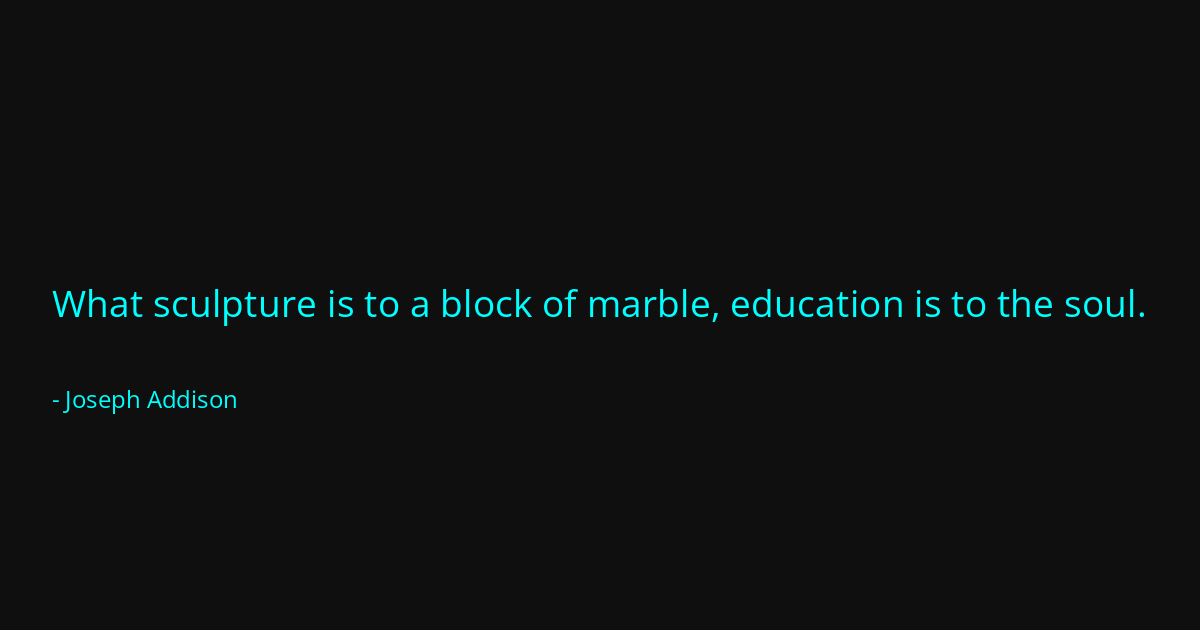 Quote by Joseph Addison
