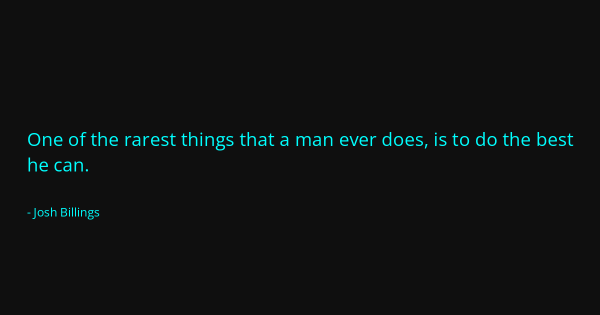 Quote by Josh Billings