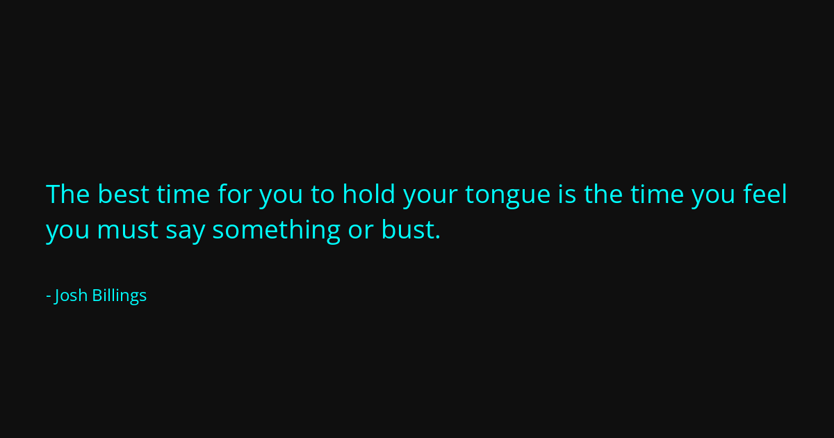 Quote by Josh Billings