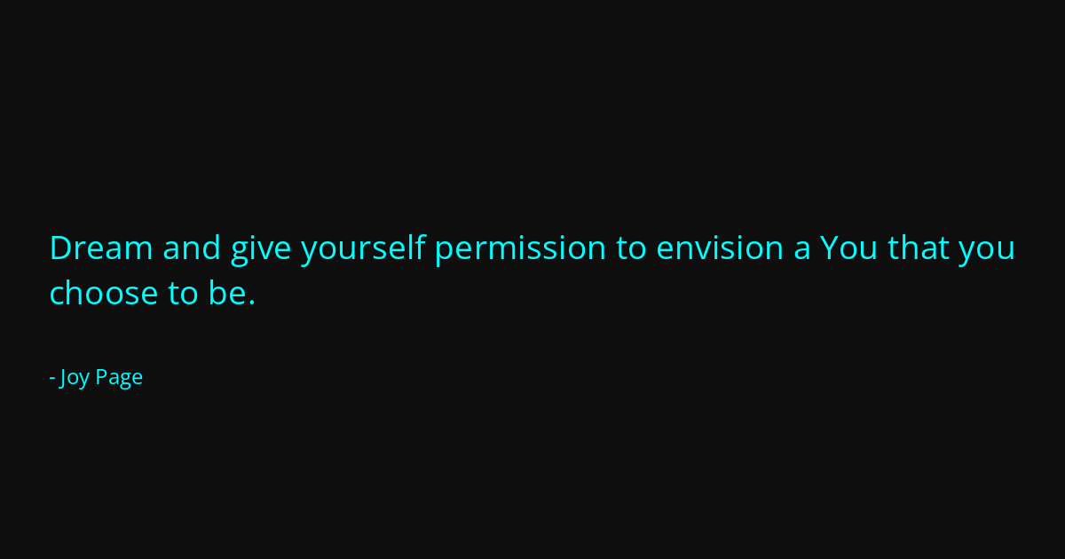 Quote by Joy Page