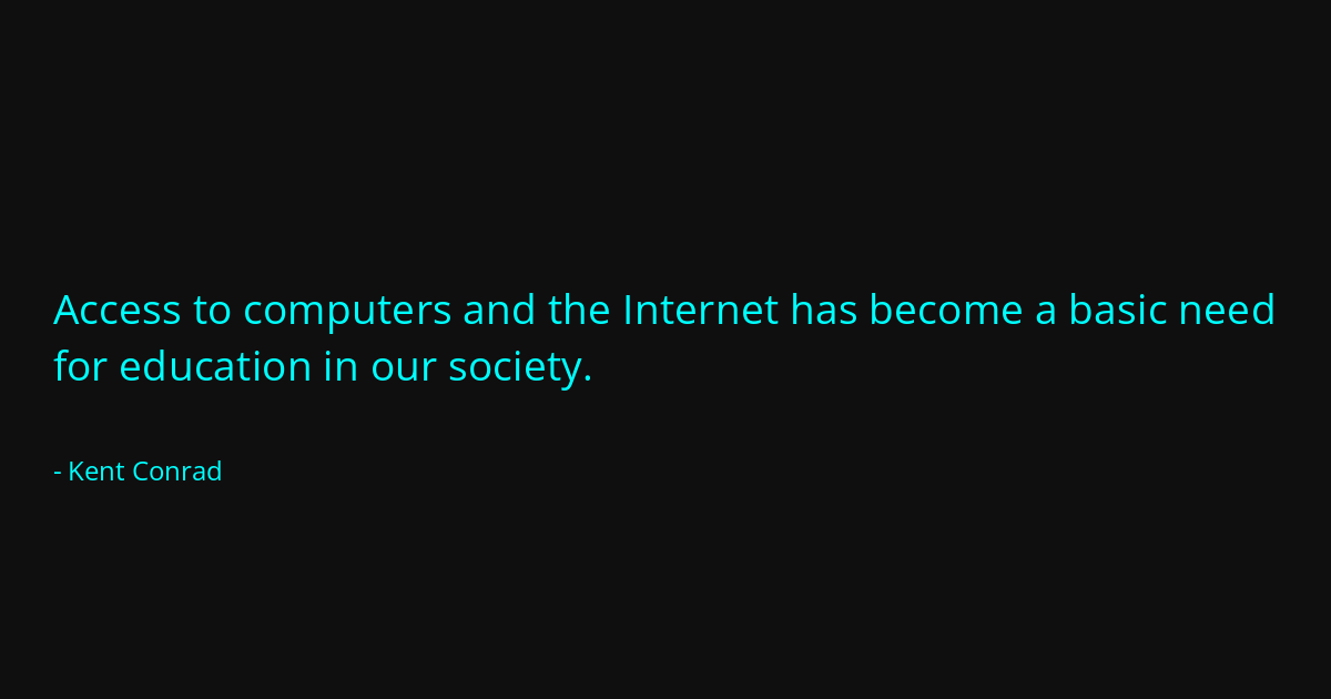 Quote by Kent Conrad