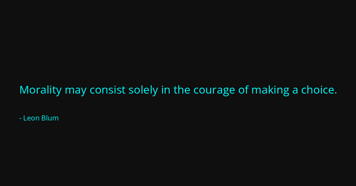 Quote by Leon Blum