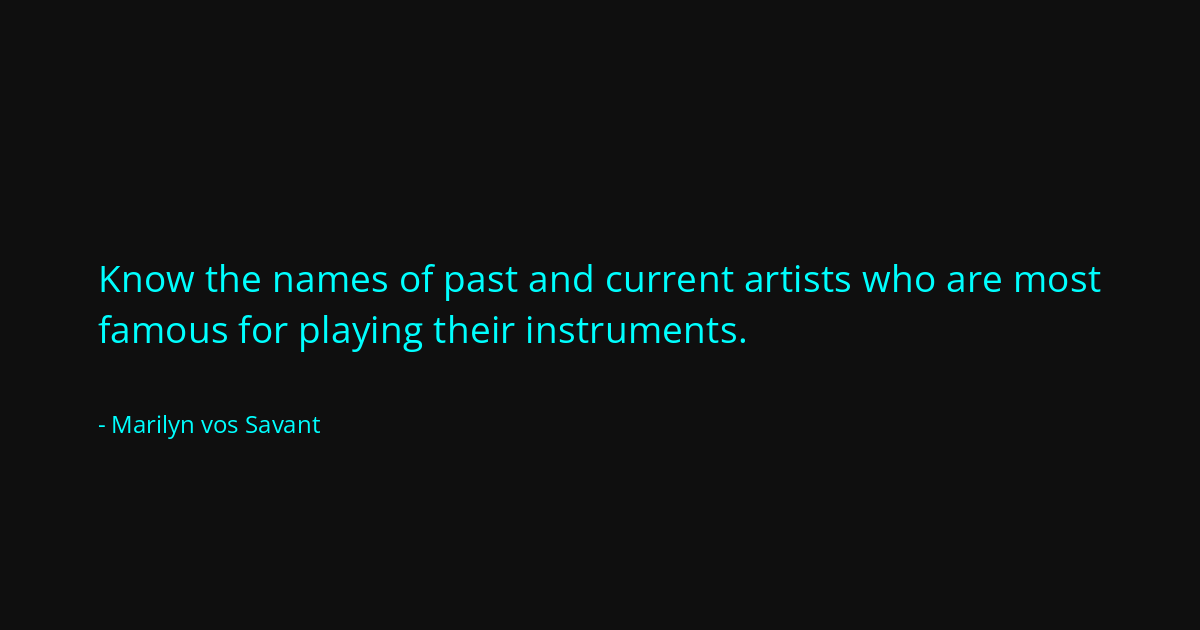 Quote by Marilyn vos Savant