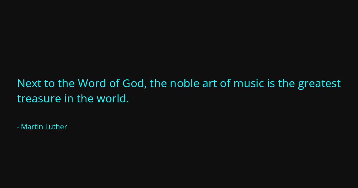 Quote by Martin Luther